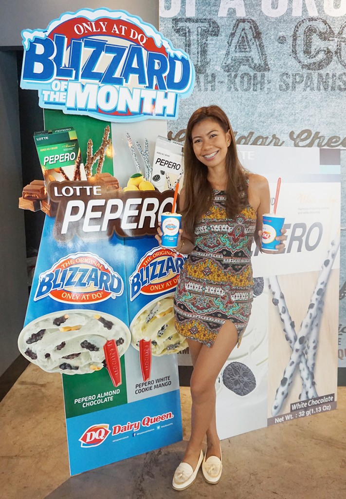 Pepero Blizzard Dairy Queen Philippines