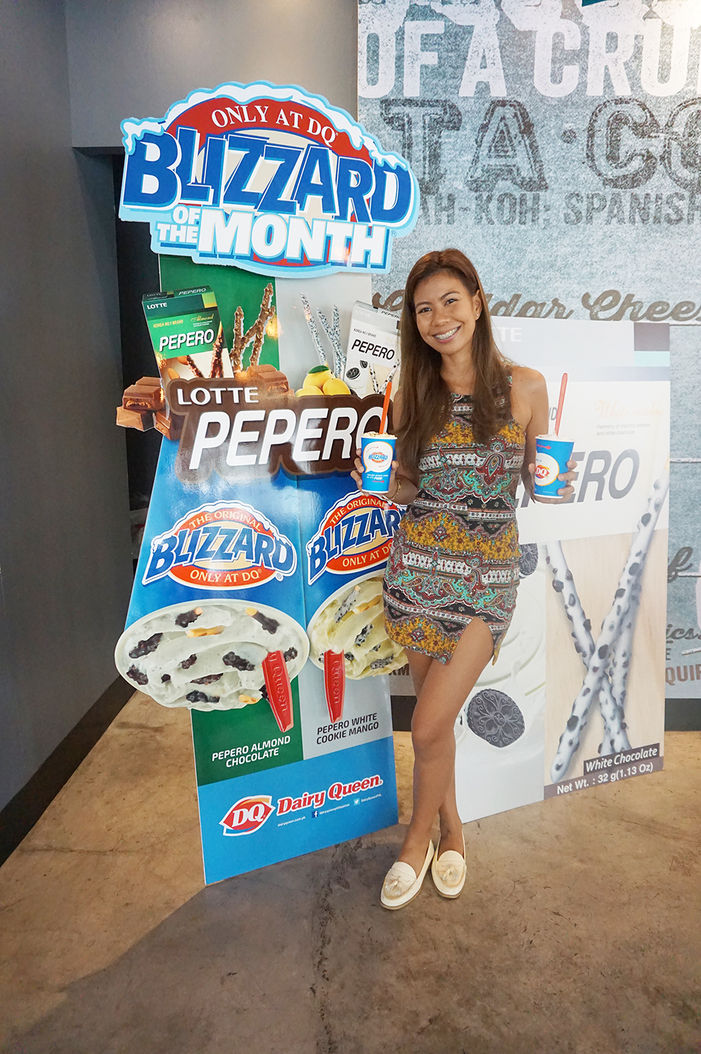 Pepero Blizzard Dairy Queen Philippines