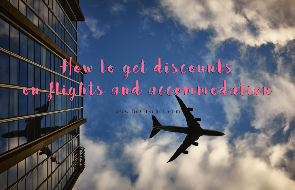 How to get discounts on flights and accommodation