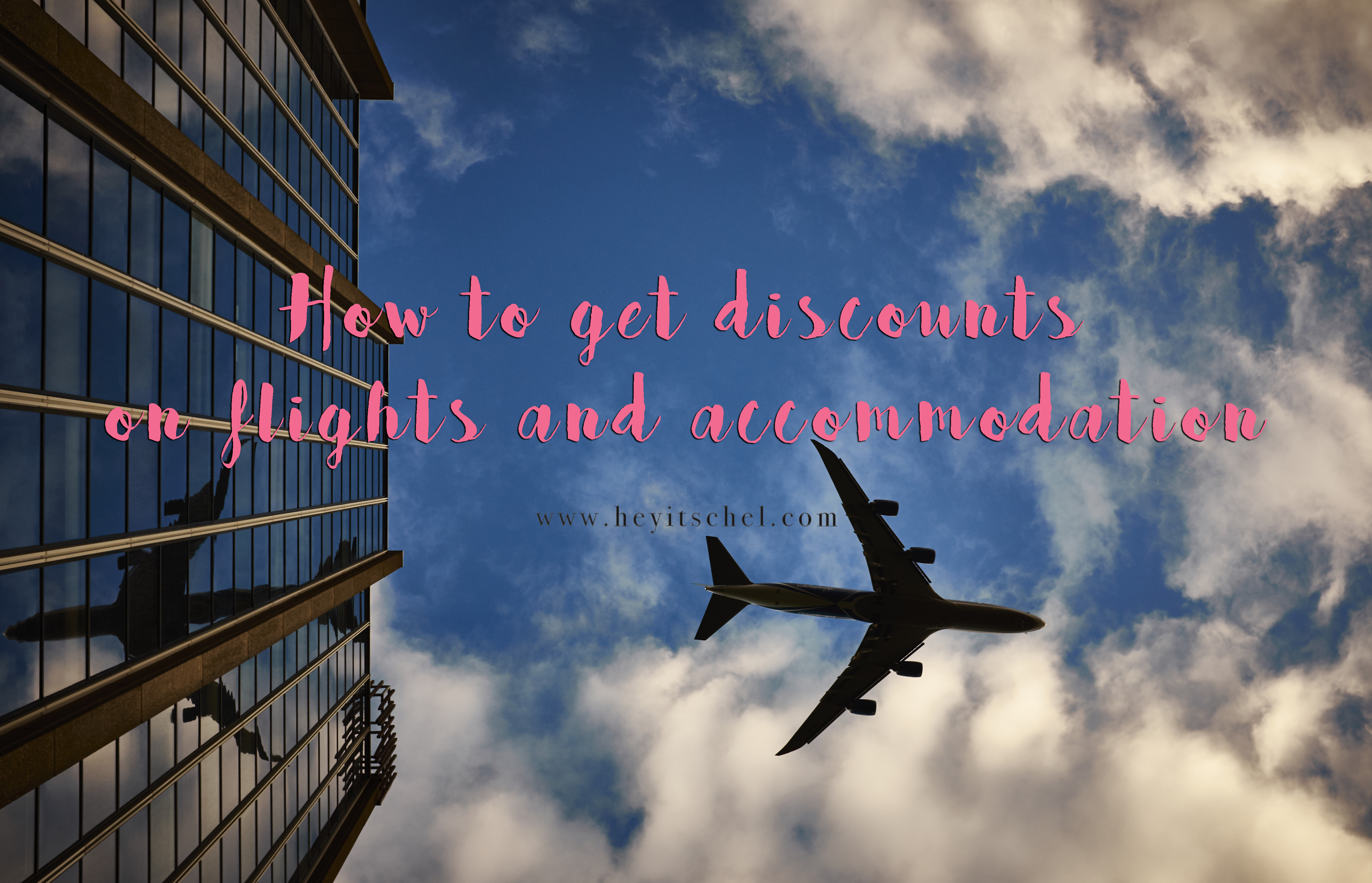 How to get discounts on flights and accommodation